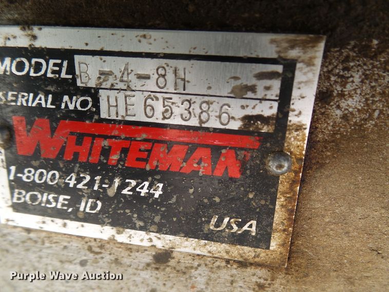 image for item DG5642 Whiteman B48H power trowel