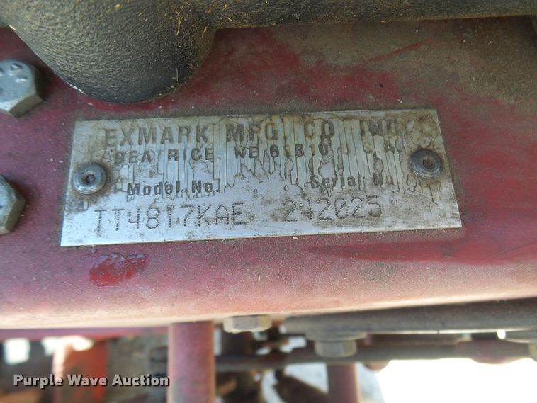 image for item DG5644 Exmark TT4817KAE ZTR lawn mower