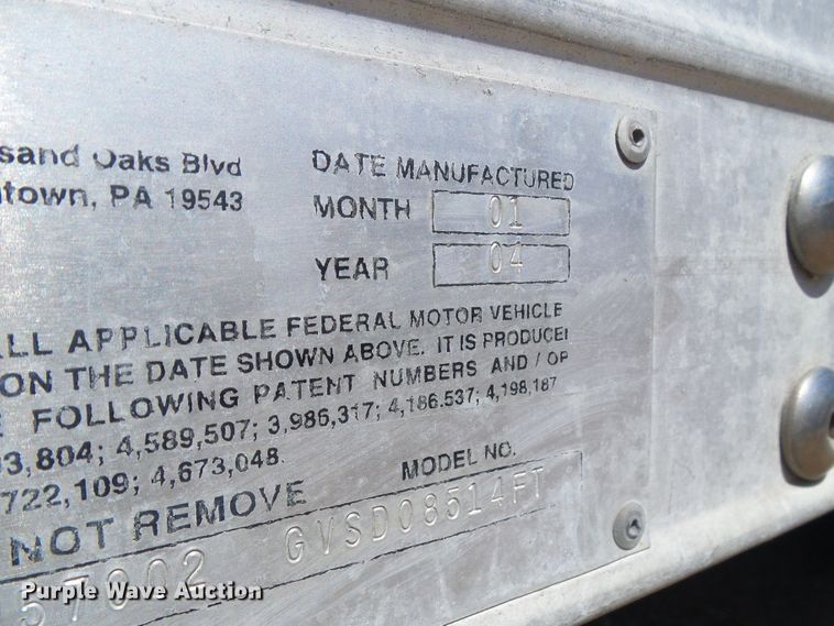 image for item DG5646 2004 Ford F450 Super Duty box truck