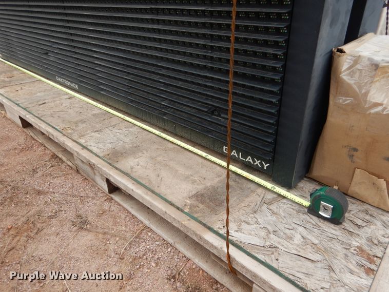 image for item DG5947 (2) 2006 Daktronics Galaxy signs