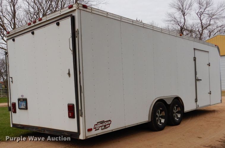 image for item DG6391 1997 Haulmark enclosed cargo trailer