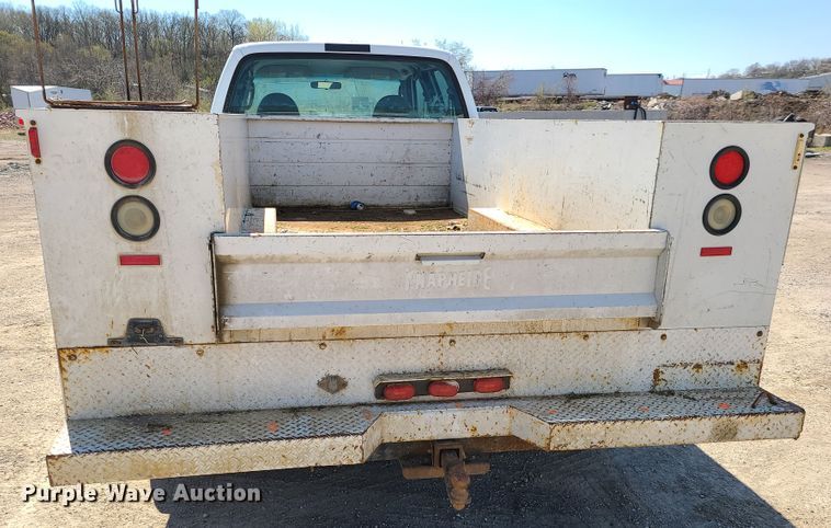 image for item DG7709 2006 Ford F550 Super Duty Crew Cab utility truck