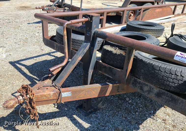 image for item DG7714 1993 Texas Bragg utility trailer