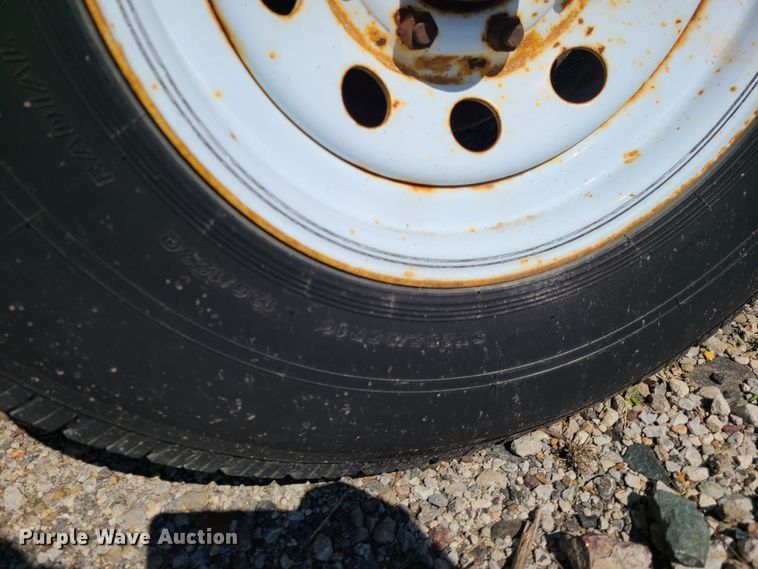 image for item DG7714 1993 Texas Bragg utility trailer