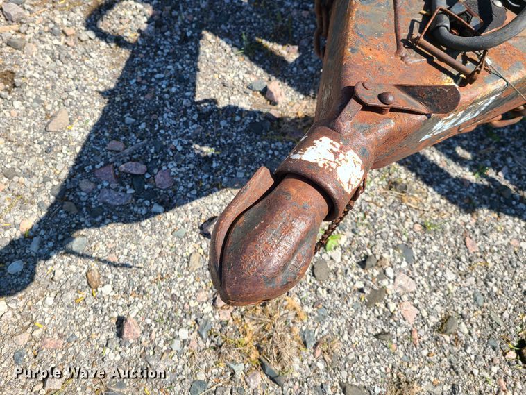 image for item DG7716 1998 Texas Bragg utility trailer