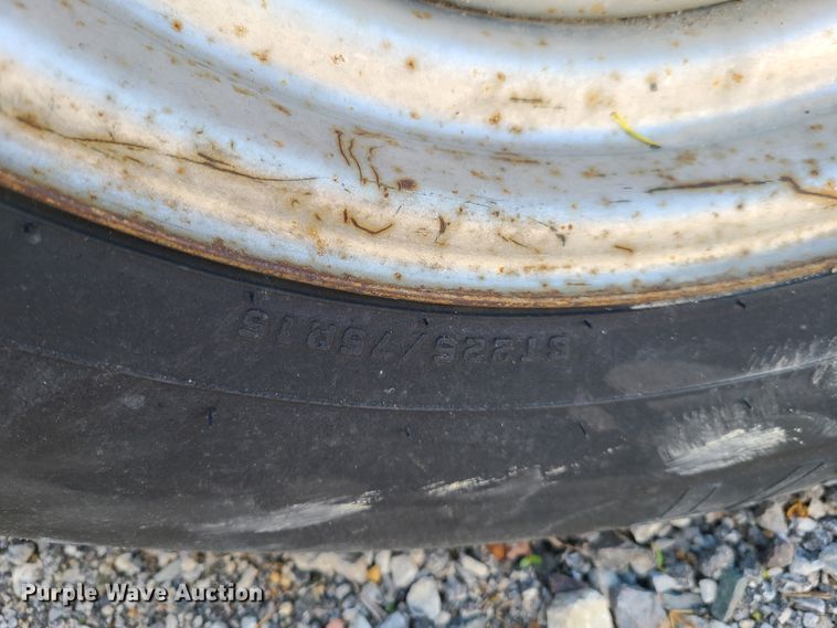 image for item DG7716 1998 Texas Bragg utility trailer