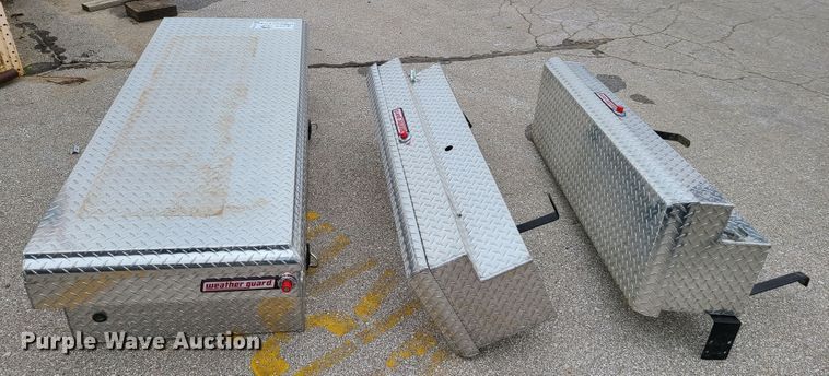 image for item DG7730 (3) Weatherguard aluminum toolboxes