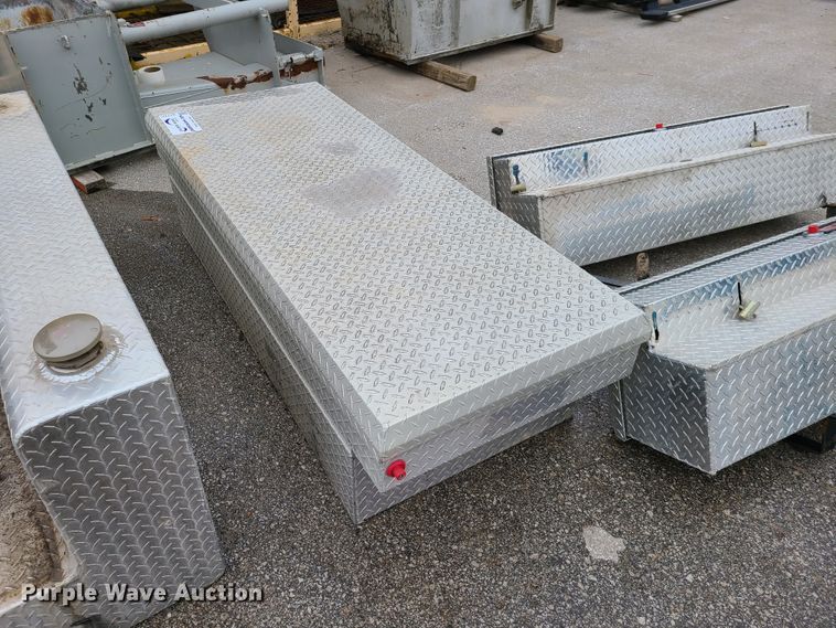 image for item DG7731 Weatherguard aluminum toolboxes and auxiliary fuel tank