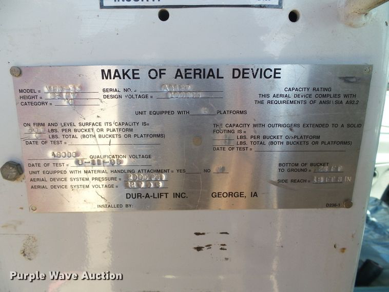 image for item DH4880 1998 Ford Econoline E350  bucket van