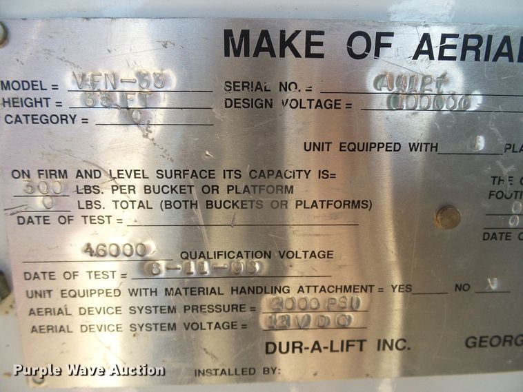 image for item DH4880 1998 Ford Econoline E350  bucket van