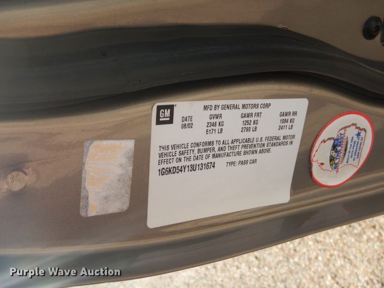 image for item DJ8759 2003 Cadillac DeVille