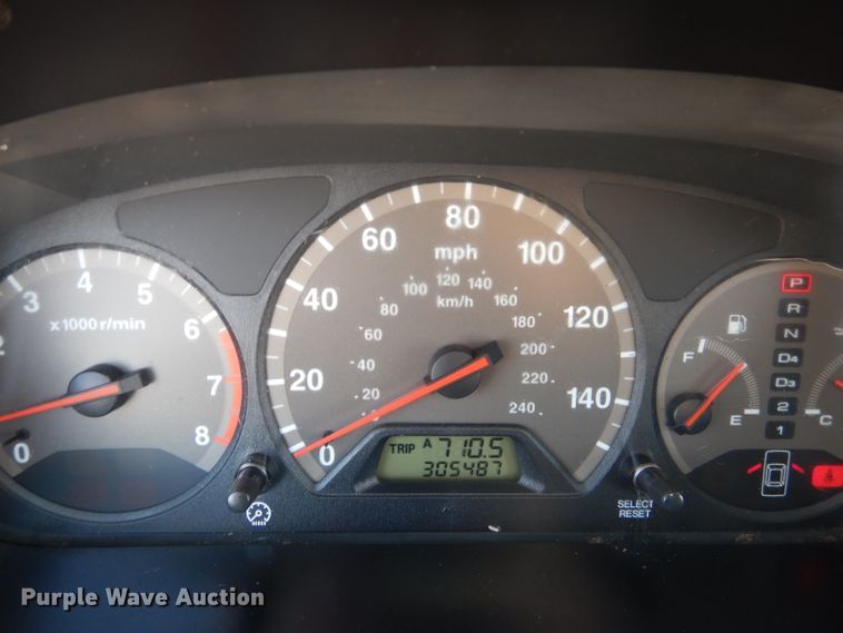 image for item DJ8761 2002 Honda Accord LTZ