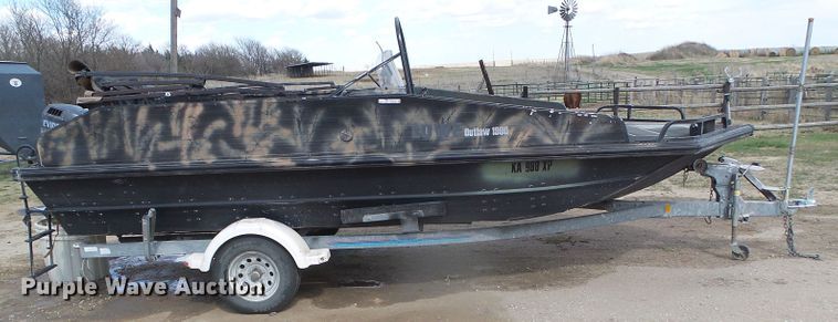 image for item EL9117 1996 Lowe Outlaw 1900 boat