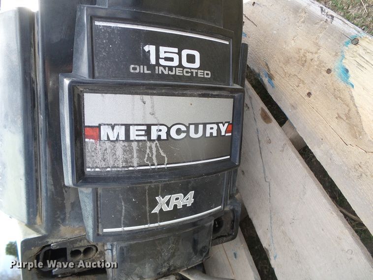 image for item EL9118 Mercury XR4 Black Max gas outboard engine