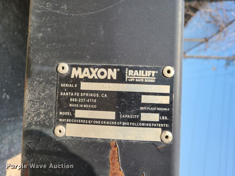 image for item EL9808 Maxon Rail Lift DMD end gate lift