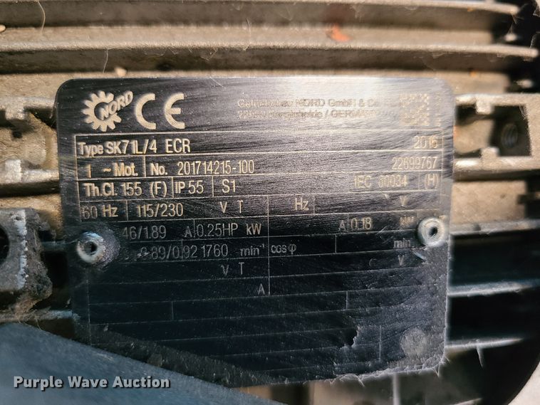 image for item EL9809 Nordstrom Drive Systems conveyor