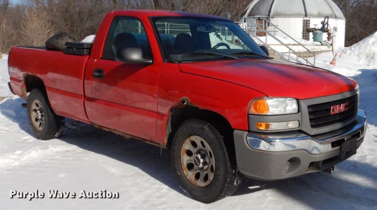 image for item FU9222 2006 GMC Sierra 1500 pickup truck