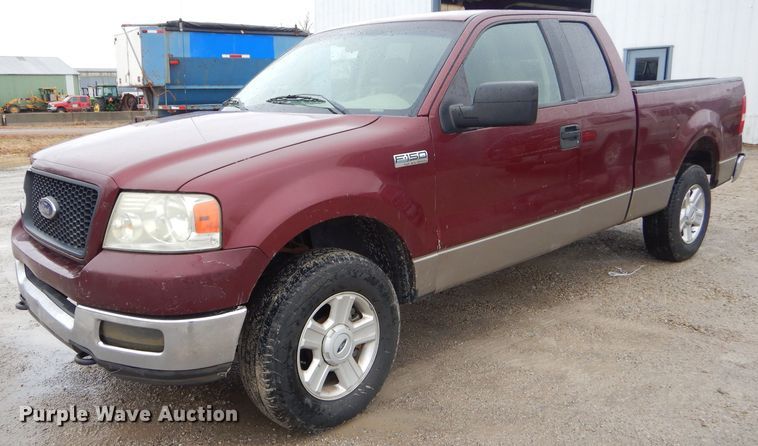 image for item GG9692 2004 Ford F150  SuperCab pickup truck