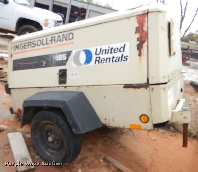 image for item GK9141 1990 Ingersoll Rand R185 air compressor