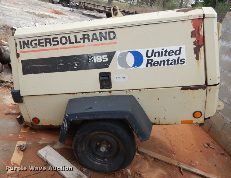 image for item GK9141 1990 Ingersoll Rand R185 air compressor