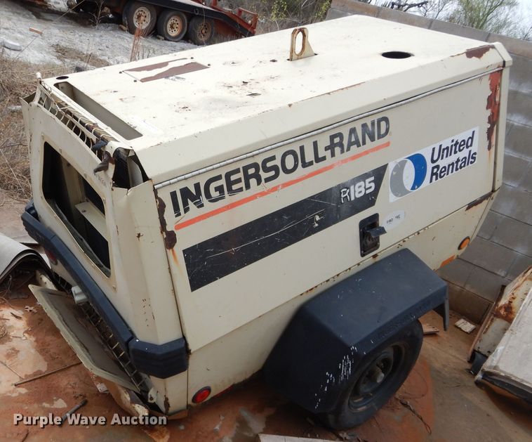 image for item GK9141 1990 Ingersoll Rand R185 air compressor