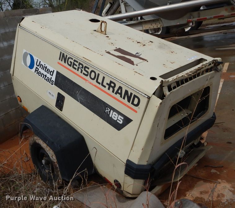 image for item GK9141 1990 Ingersoll Rand R185 air compressor