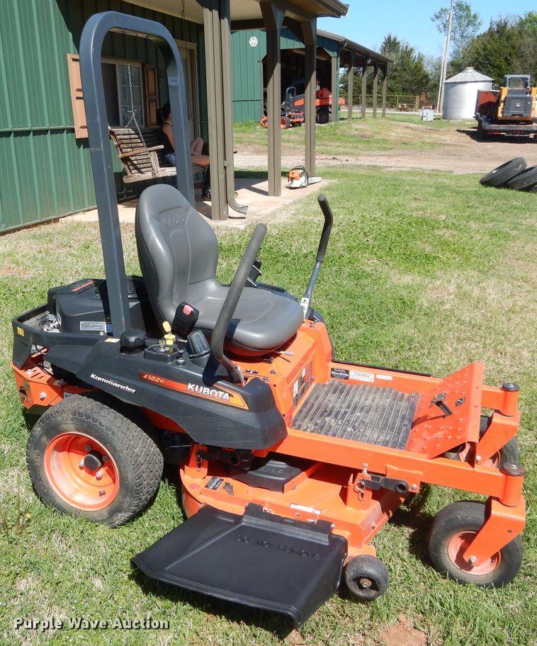 image for item GK9180 Kubota Z122R ZTR lawn mower