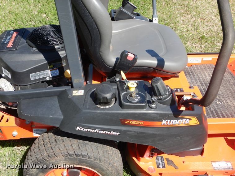 image for item GK9180 Kubota Z122R ZTR lawn mower