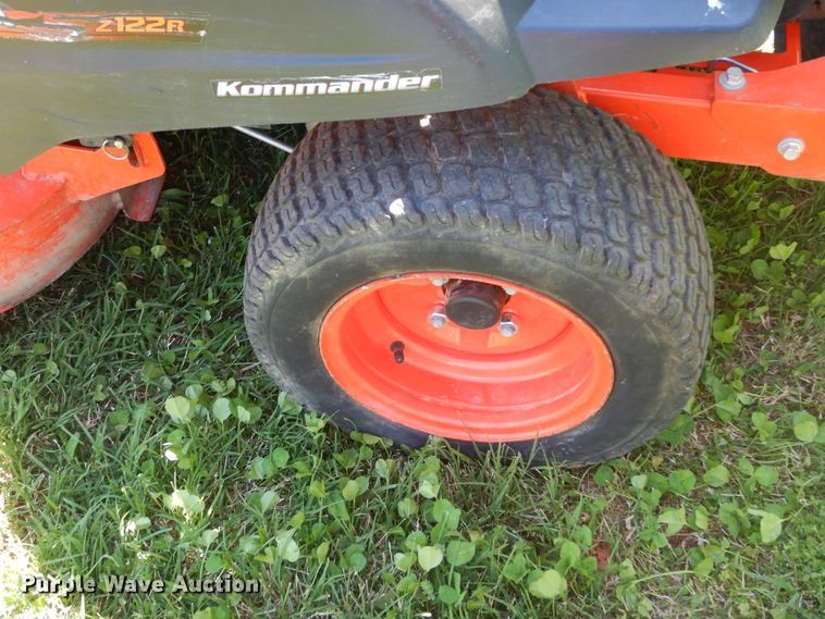 image for item GK9180 Kubota Z122R ZTR lawn mower