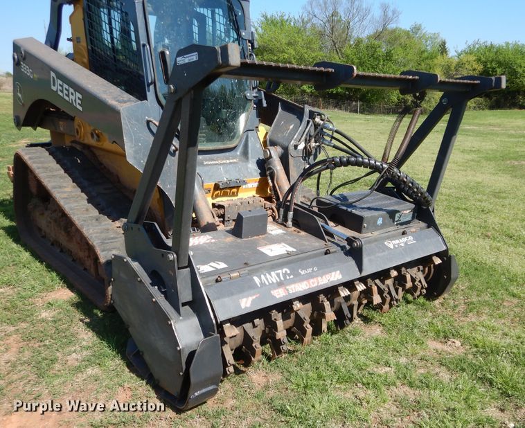image for item GK9193 2017 Bradco Paladin MM72 Series II skid steer mulcher