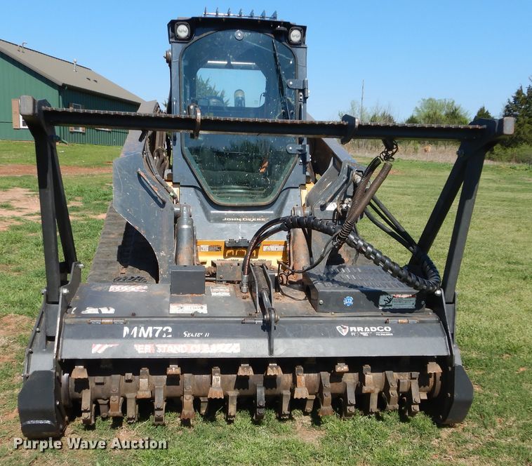image for item GK9193 2017 Bradco Paladin MM72 Series II skid steer mulcher