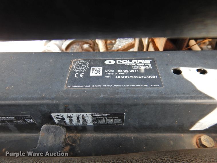 image for item GN9800 2011 Polaris Ranger utility vehicle