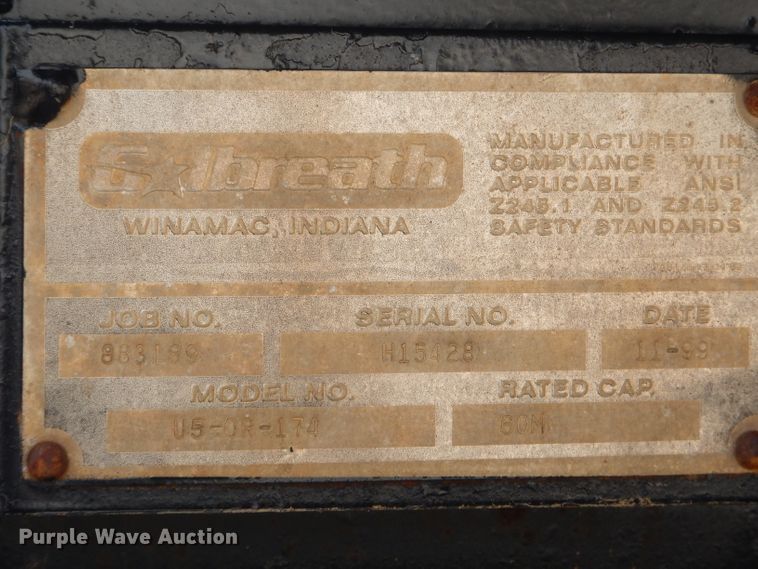 image for item GP9030 2000 Freightliner FL80 roll-off container truck