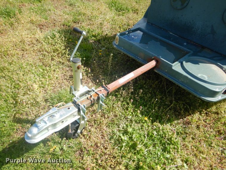 image for item GP9035 Shop built dog trailer
