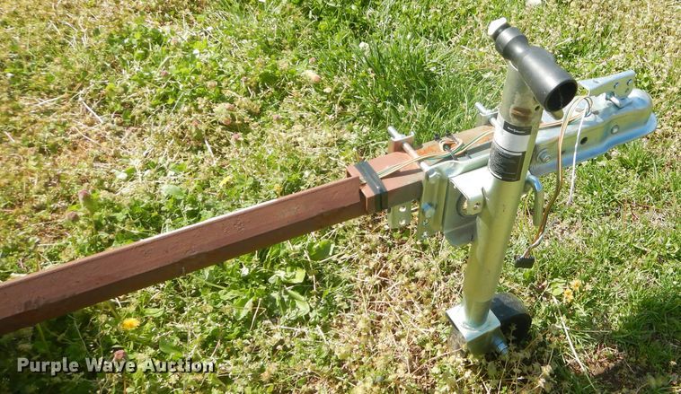 image for item GP9035 Shop built dog trailer