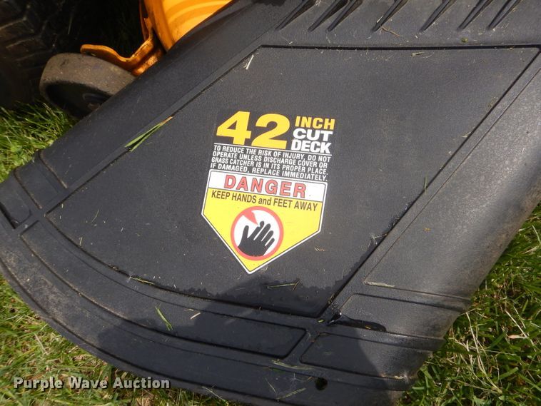 image for item GP9046 2009 Cub Cadet LTX1042 lawn mower