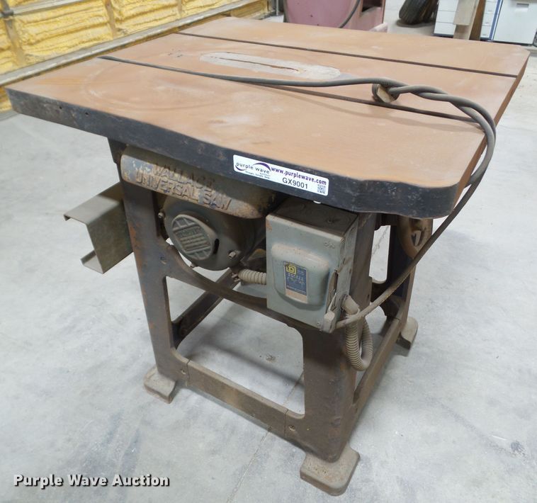 image for item GX9001 Wallace 10" table saw