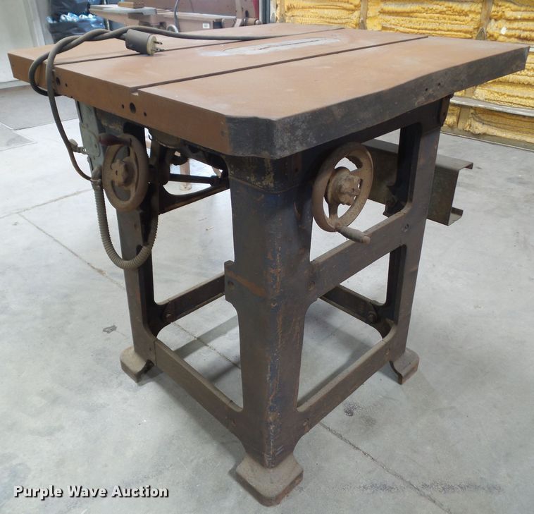 image for item GX9001 Wallace 10" table saw