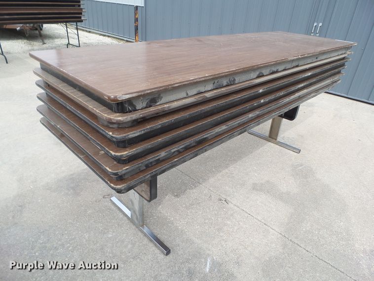 image for item GX9012 (6) folding tables