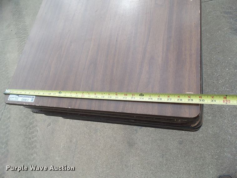 image for item GX9012 (6) folding tables