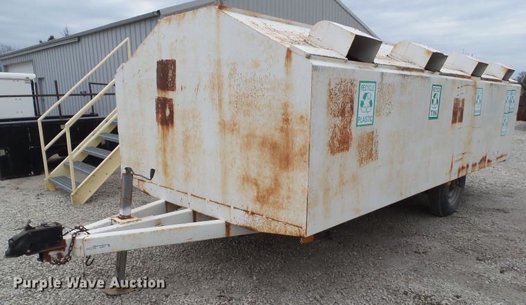 image for item GX9015 Shop built enclosed utility trailer