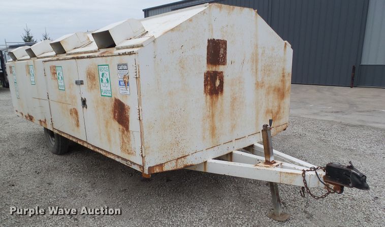 image for item GX9015 Shop built enclosed utility trailer