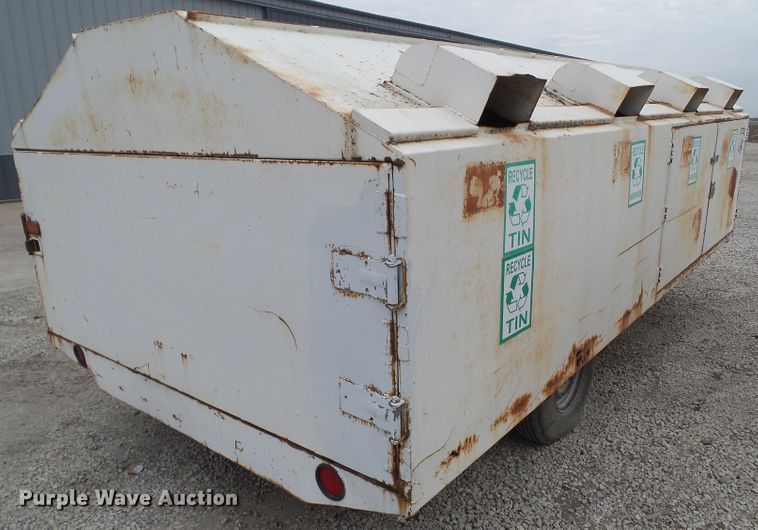 image for item GX9015 Shop built enclosed utility trailer