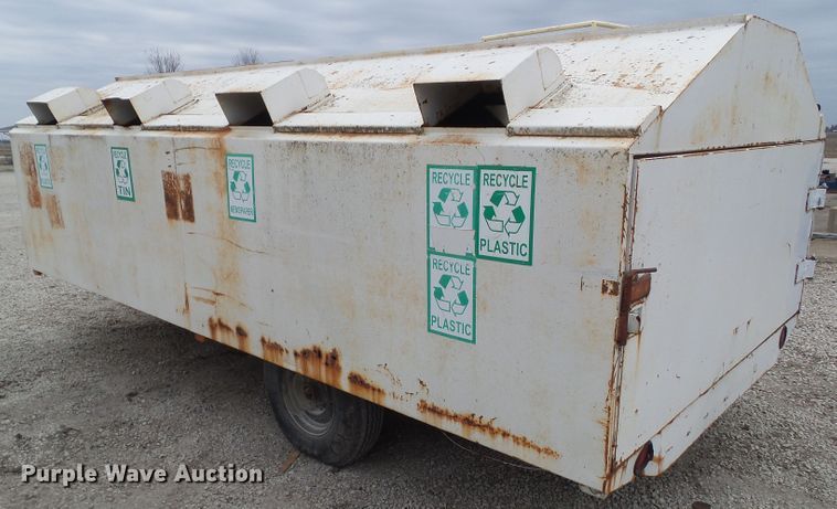 image for item GX9015 Shop built enclosed utility trailer