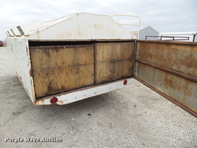 image for item GX9015 Shop built enclosed utility trailer