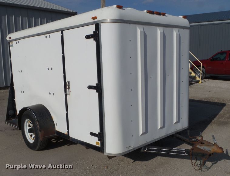 image for item GX9019 1999 Blair enclosed cargo trailer