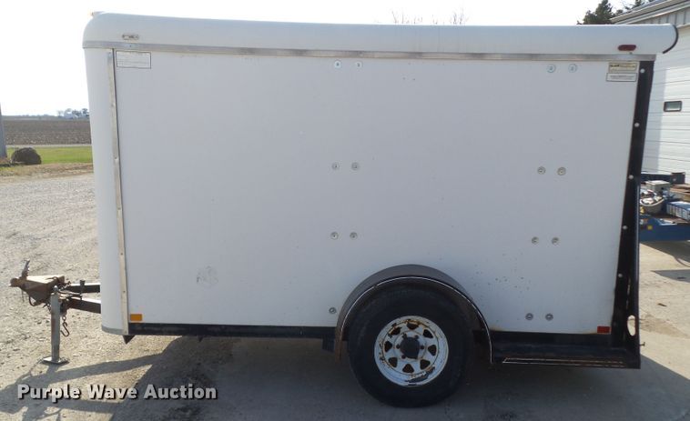 image for item GX9019 1999 Blair enclosed cargo trailer