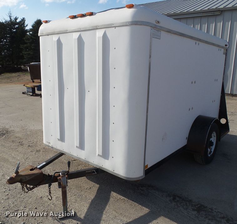 image for item GX9019 1999 Blair enclosed cargo trailer
