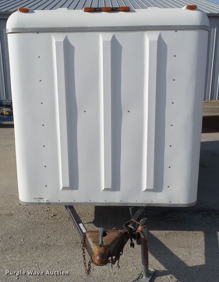 image for item GX9019 1999 Blair enclosed cargo trailer