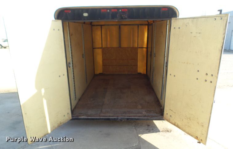 image for item GX9019 1999 Blair enclosed cargo trailer